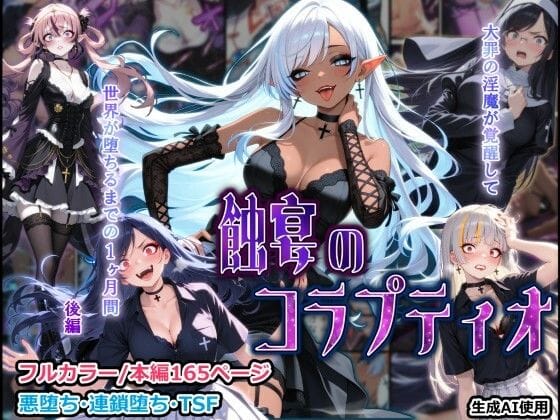 【エロ漫画フルDL】d_771013 | 蝕宴のコラプティオ 大罪の淫魔が覚醒して世界が堕ちるまでの1ヶ月間・後編 | しにもの(オナニー)